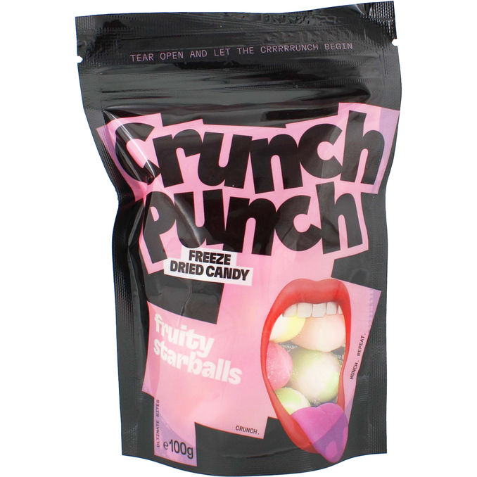 Crunch Punch Frystorkat Godis Fruity Starballs