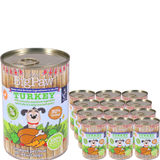 Bäst före: 2027-05-31 Little Big Paw Hundfoder Turkey 12-pack