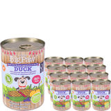 Bäst före: 2027-06-30 Little Big Paw Hundfoder Duck 12-pack