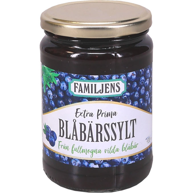 Familjens Blåbærsyltetøj
