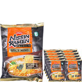 Parasta ennen: 30.09.2026 Nissin Nuudelit Ramen Spicy Miso 10-pack