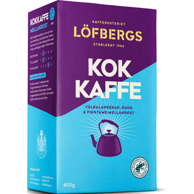 Löfbergs Kokkaffe Mellanrost