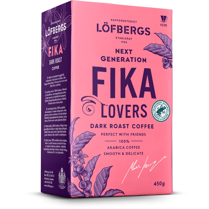 Löfbergs Bryggkaffe Fika Lovers Mörkrost