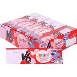 Bäst före: 2026-10-30 V6 Sockerfritt Tuggummi Strawberry 20-pack