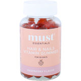 Must Essentials Hair & Nails Vitaminvingummier 60 Stk