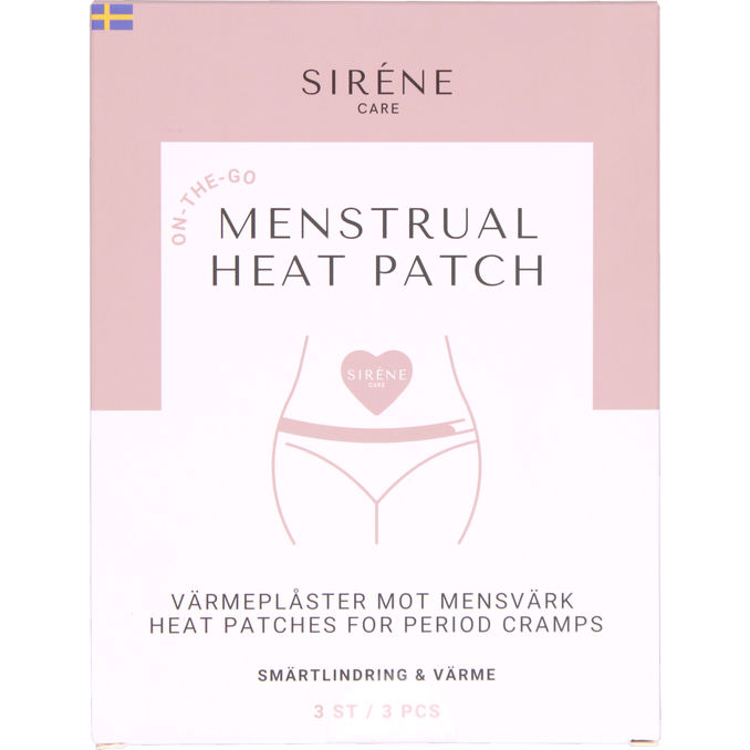 Siréne Care Varmeplaster til Menstruationssmerter 3-pak