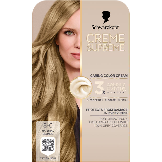 Schwarzkopf Creme Supreme 8-0 Natural Blonde