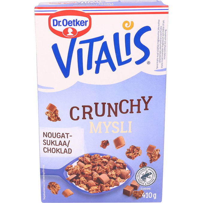 Dr. Oetker Mysli Crunchy Nougat Choco