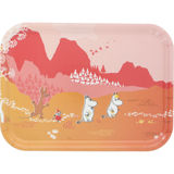 Moomin Bricka Mumin Treasure Hunt Pink 27x20 cm