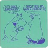Moomin Glasunderlägg Mumin Let´s Dance 9x9 cm