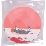 Moomin Glasunderlägg Mumin Boat Pink 4-pack
