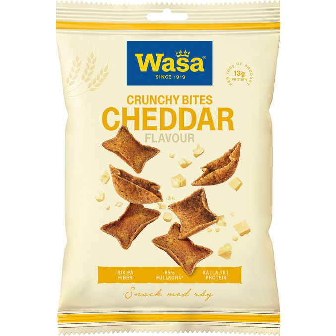 Wasa Crunchy Bites Cheddar