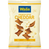 Bedst før: 27.04.2027 Wasa Crunchy Bites Cheddar