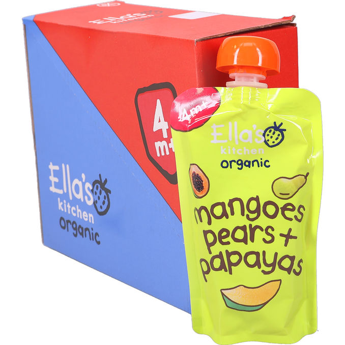 Ella's Kitchen Klämmis Mango, Päron & Papaya 7-pack