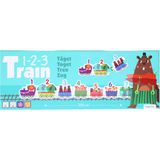 Barbo Toys Pussel 1-2-3 Tåget 20 Bitar
