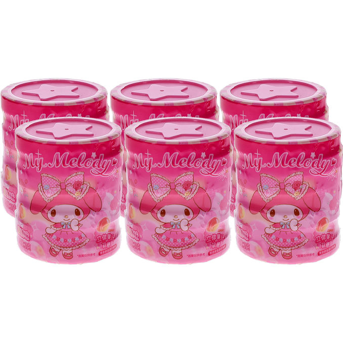Qi My Melody Peach Gummy 6-pack