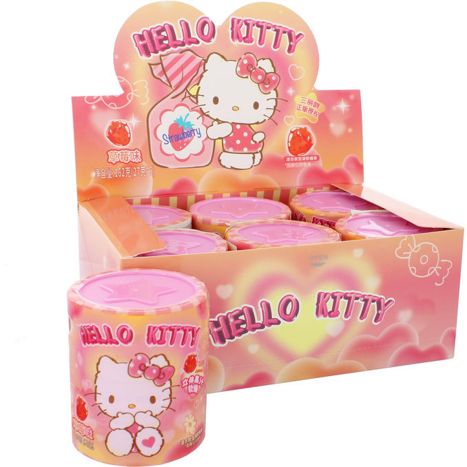 Qi Hello Kitty Mansikkamakeinen 6-pack