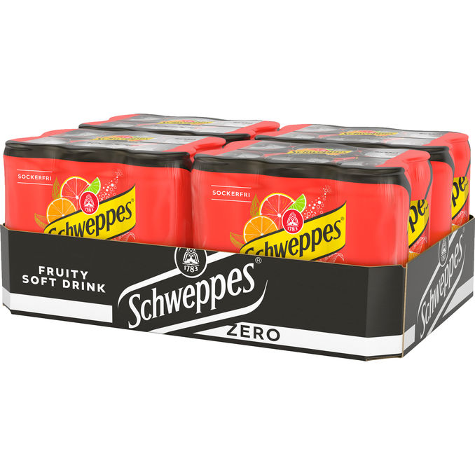Schweppes Läsk Citrus Fruit Zero 24-pack