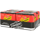 Bäst före: 2026-10-18 Schweppes Läsk Citrus Fruit Zero 24-pack
