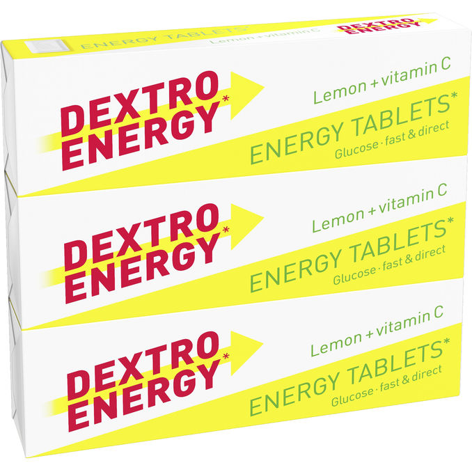 Dextro Energy Lemon 3-pak