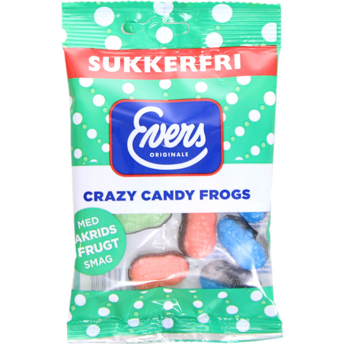 Evers Sukkerfri Crazy Candy Frogs