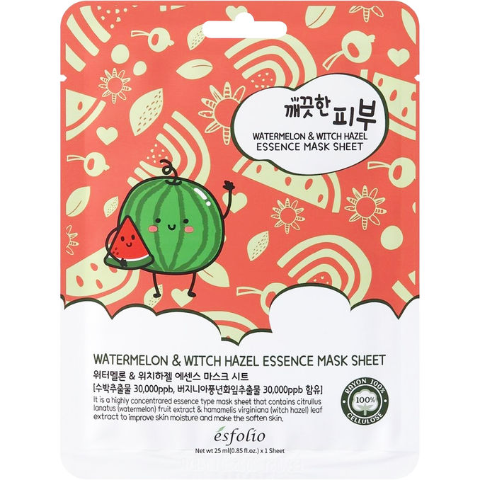Esfolio Watermelon Essence Sheet Mask