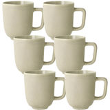Villa Collection Mugg Shoku Soft Beige m. Öra 33 cl 6-pack
