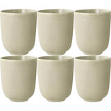 Villa Collection Mugg Shoku Soft Beige Utan Öra 33 cl 6-pack