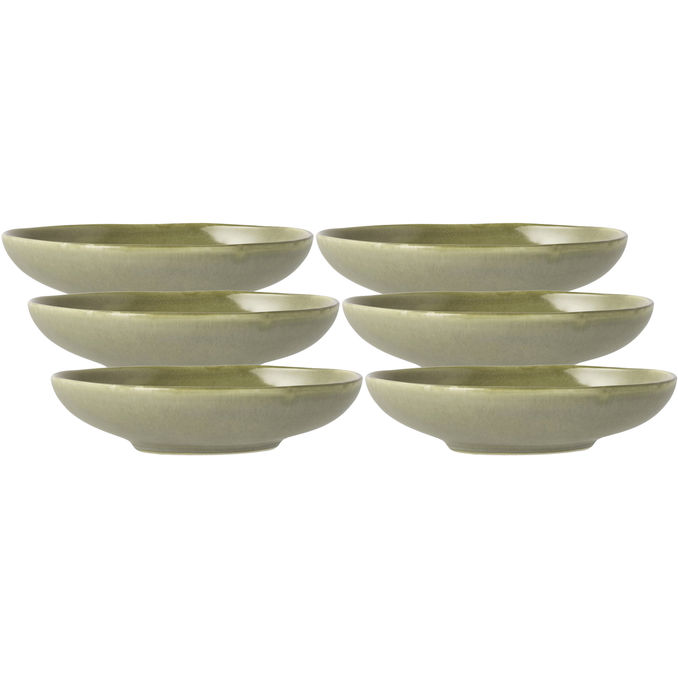 Villa Collection Pastaskåle Shoku 21 cm Pure Green 6-pak