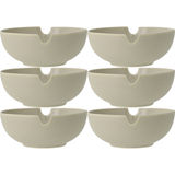 Villa Collection Ramenskål Shoku 18,5 cm Soft Beige 6-pack