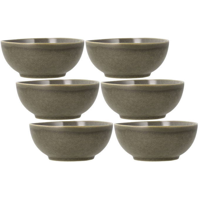 Villa Collection Skåle Shoku 12,5 cm Warm Brown 6-pak