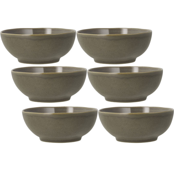 Villa Collection Skåle Shoku 15 cm Warm Brown 6-pak