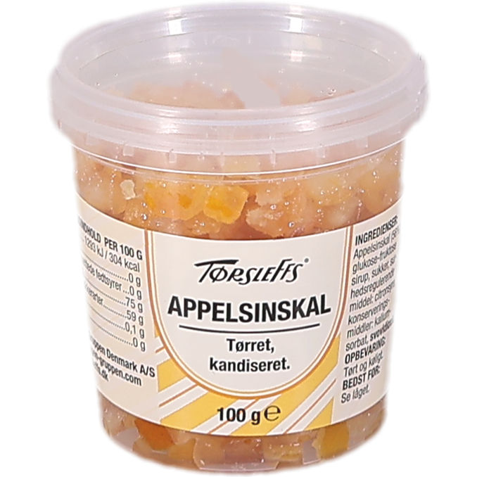 Tørsleffs Kandiseret Appelsinskal
