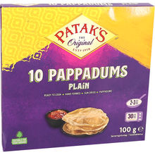 Pappadums Naturell