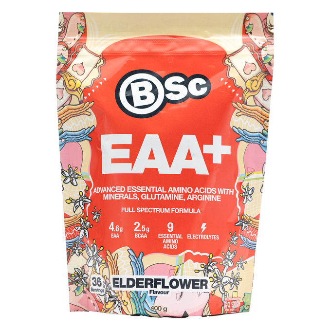 BSc Supplements EAA Amino Acids Elderflower