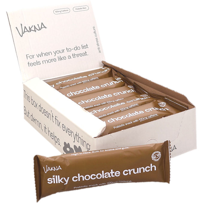Vakna Energybar Silky Chocolate Crunch 15-pak
