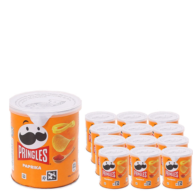 Pringles Paprika Mini 12-pack