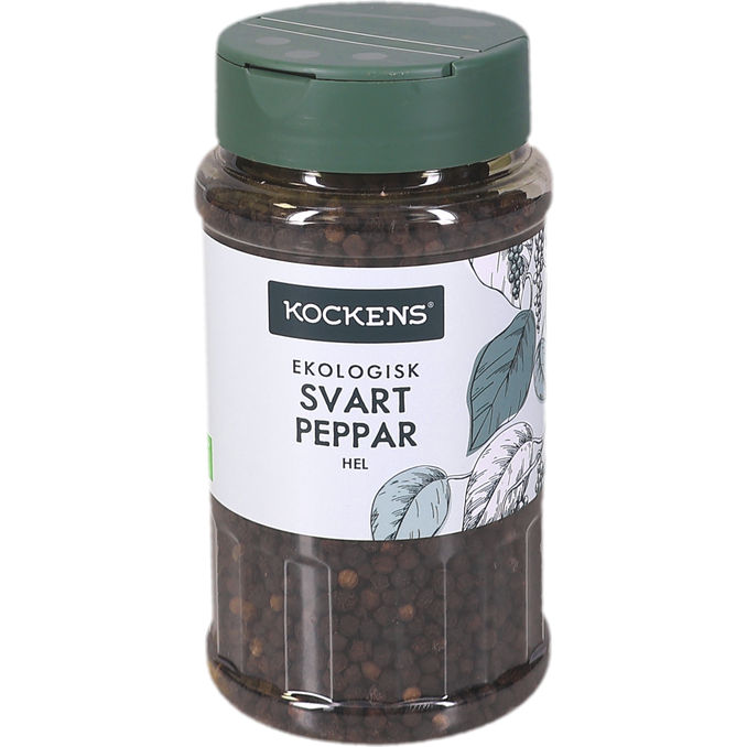 Kockens Øko Hel Sort Peber 250 g