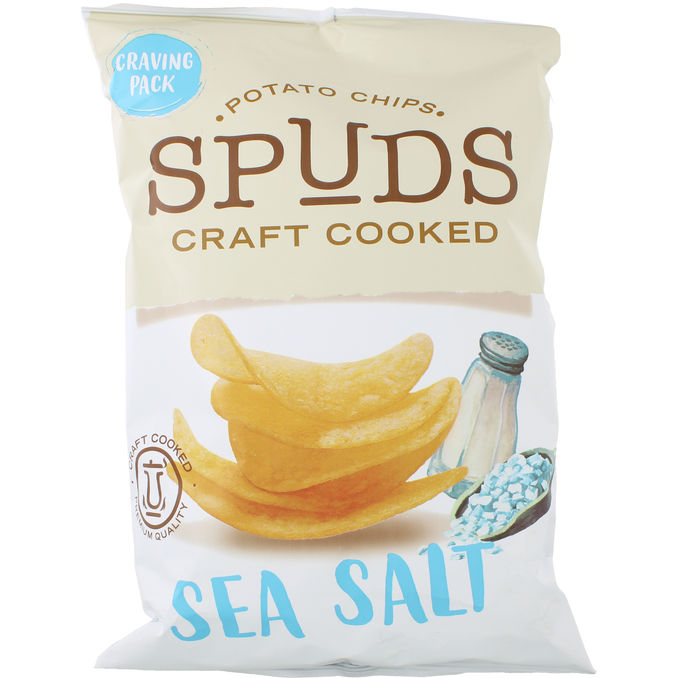 Spuds Chips Sea Salt