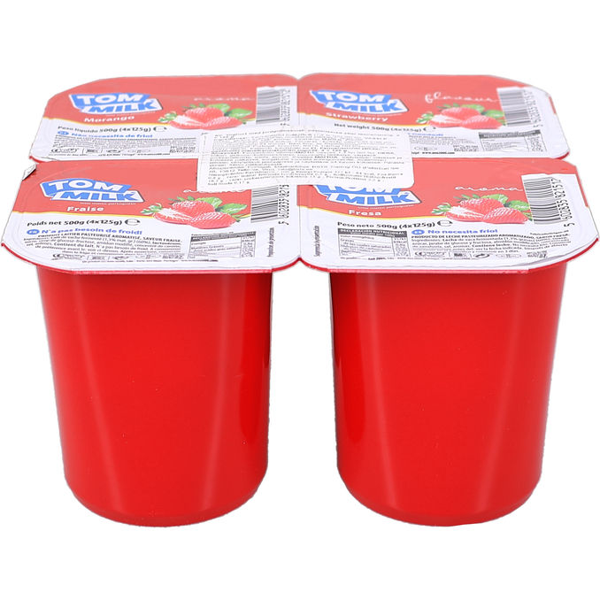 Tom MIlk Jogurtti Mansikka 4-pack