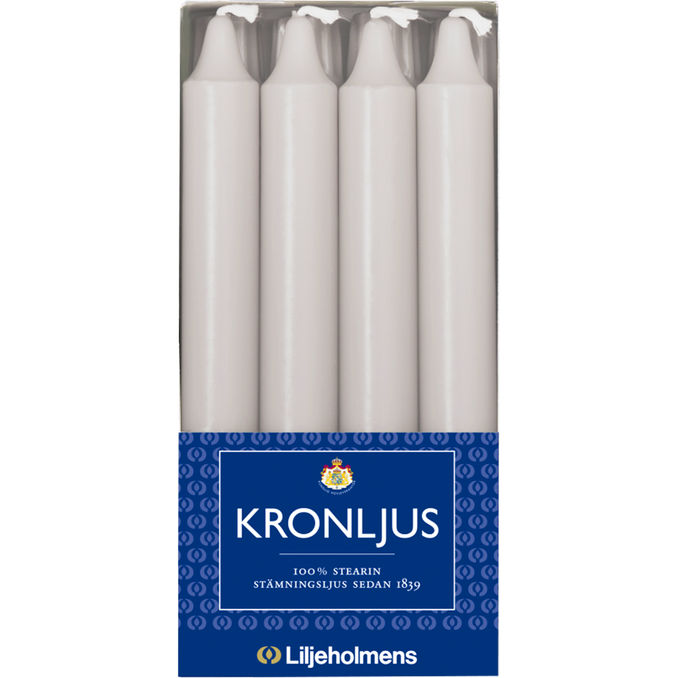 Liljeholmens Kronelys 8-pak