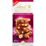 Parasta ennen: 28.02.2027 Lindt Maitosuklaa Les Grandes Raisin Hazelnut
