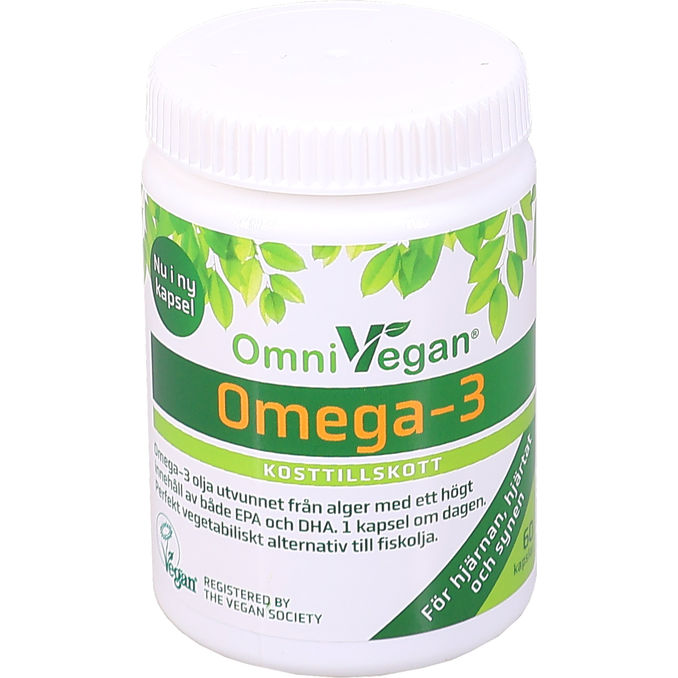 OmniVegan Omega-3 kapslar