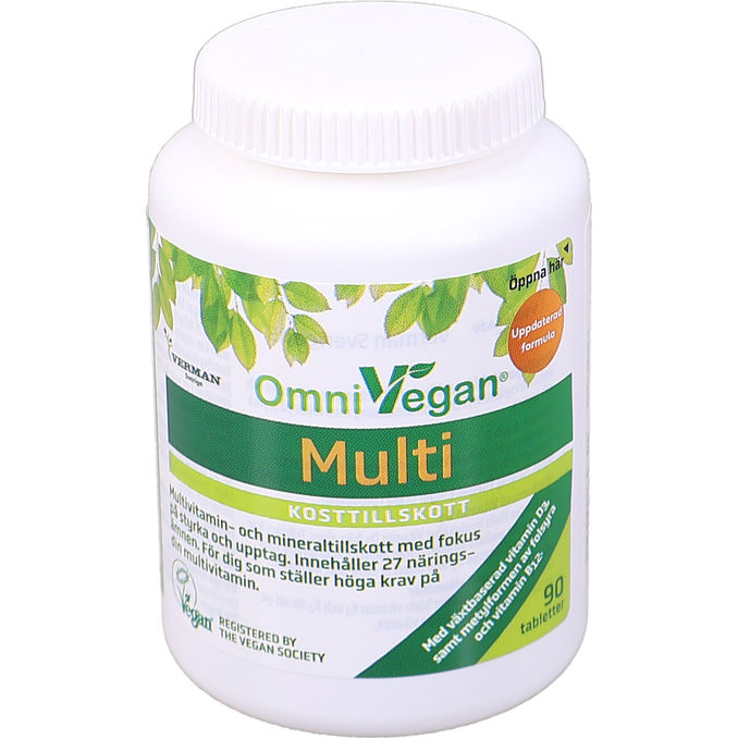 OmniVegan Kosttillskott - Multi