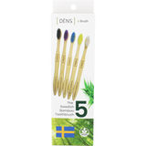 Densbrush Hammasharja Bambu Mix 5-pack 
