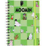Moomin Muistikirja A5 Vihreä Muumi
