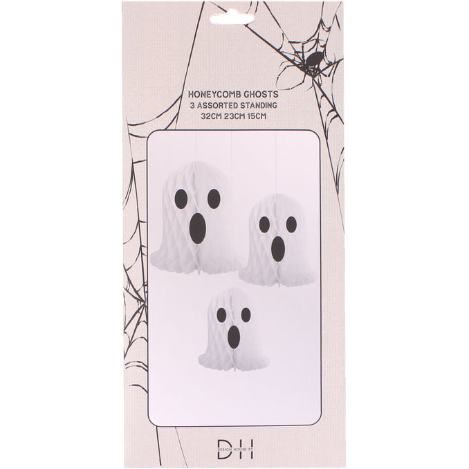 DesignHouse 95 Honeycomb Spöken 3-pack