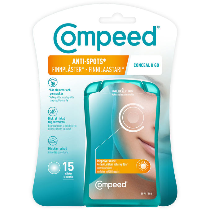 Compeed Conceal & Go Antispot Bumseplastre