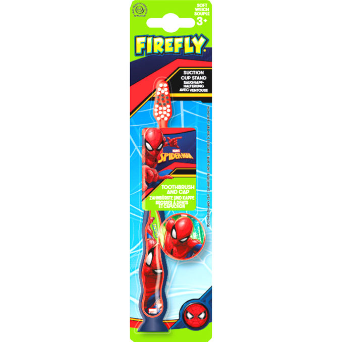 Firefly Barntandborste & Lock Spiderman