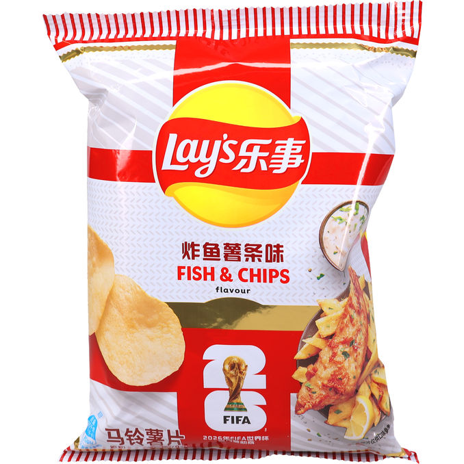 Lays Potatischips Fish & Chips